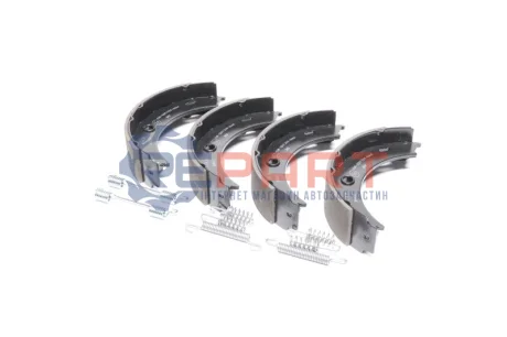 Фото DB Колодки гальмівні барабанного типу Sprinter, Vario VW LT 96- REMSA (471401) зображення 1