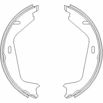 Фото 1 — VOLVO Колодки гальмівні барабанні S60, S80, V70, XC70,XC90 97- REMSA (472600) Фото VOLVO Колодки гальмівні барабанні S60, S80, V70, XC70,XC90 97- REMSA (472600) зображення 1