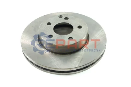 Фото Диск гальмівний (передній) MB E-class (W212) 02-09/C-class (W204) 07-14 (295x28) (з покриттям) (вентил.) REMSA (6118410) зображення 1