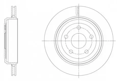 Фото Диск тормозной REMSA (6151310) изображение 1