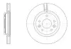Фото Диск гальмівний передній NISSAN LEAF, QASHQAI II, X-TRAIL RENAULT KADJAR 1.2-Electric 11.10 REMSA (6158110) зображення 1