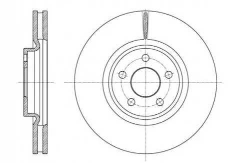 Фото FORD Диск гальмівний S-MAX 2.0TDCI 15- REMSA (61602.10) зображення 1