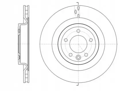 Фото Тормозной диск REMSA (6161410) зображення 1