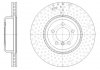 REMSA BMW  Диск гальмівний передній 3/F30 61651.10