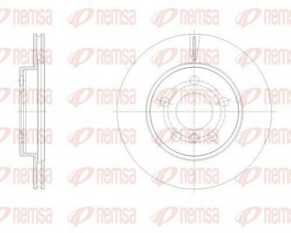 BMW Гальмівний диск i3 (I01) Range Extender 13- REMSA 62532.10 (фото 1)