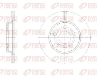 BMW Гальмівний диск i3 (I01) Range Extender 13 REMSA 62532.10 Купити в Україні