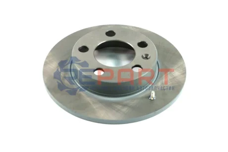 Фото Диск гальмівний (задній) Skoda Fabia/Octavia/VW Golf IV 98- (230x9) (повний) REMSA (654700) зображення 1