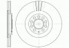 Тормозной диск - REMSA 659710 (230706, 8L0615301, 8L0615301A)