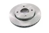 Диск гальмівний (передній) Mitsubishi Colt/Smart Forfour 1.1-1.5 CDI (256x24) (вентильований) 668010