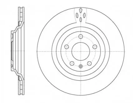 Тормозной диск REMSA 697010