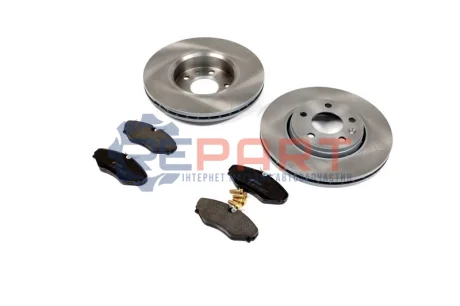 Фото Комплект тормозов, дисковый тормозной механизм REMSA (814102) зображення 1