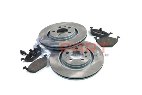 Фото Комплект: 2 диска+ 4 колодки гальмівних REMSA (863301) зображення 1