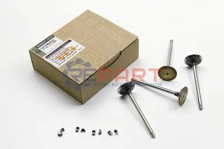 Клапани впуск k9k 01> (к-кт 4 шт.) RENAULT 132011980R Купити в Україні