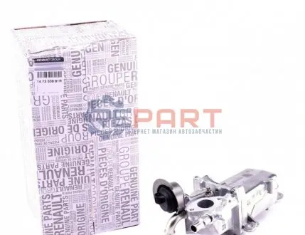 Клапан EGR NISSAN NV400 OPEL MOVANO B MASTER III 2.3D 02.10 RENAULT 147353981R Купити в Україні