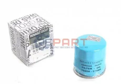 Фільтр оливний latitude 2.0 RENAULT 152085758R Купити в Україні