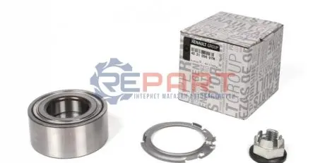 Підшипник маточини (передньої) Trafic/Opel Vivaro/Nissan Primastar 01- (45x88x39) (+ABS) RENAULT 402109697R Купити в Україні