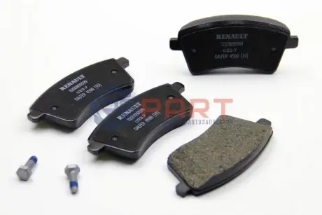 Колодки гальмівні передні на Kangoo II RENAULT 410601334R Купити в Україні