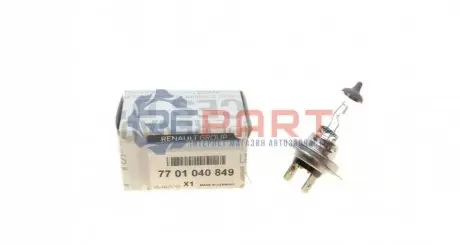 Лампа h7 RENAULT 7701040849 Купити в Україні