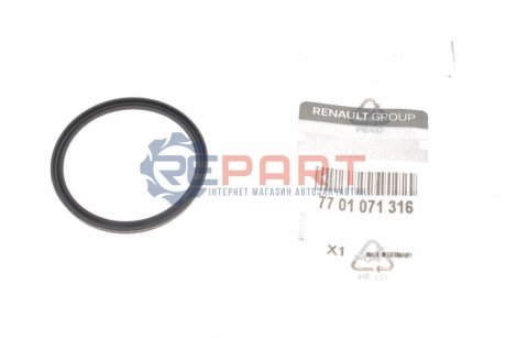 Уплотнитель патрубка интеркулера - RENAULT 7701071316