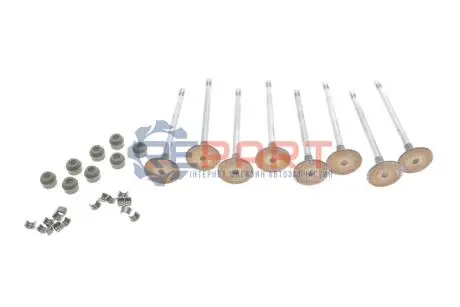 Фото Клапана впуск Trafic/Vivaro 2.0dCi 06- (к-кт 8шт. + сальники клапанов) RENAULT (7701476596) изображение 1