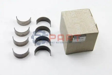 Вкладыши шатунные RENAULT 7711130061 Купить в Украине