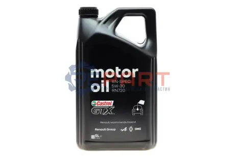 Масло моторное Renault 5W30 (5L) (RN 0720/MB229.31/MB226.51) RENAULT 7711658108 Купить в Украине