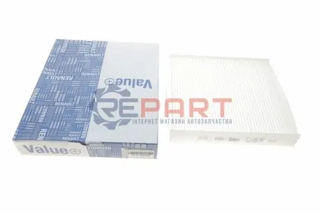 Фільтр салону Value+ RENAULT 7711945952 Купити в Україні