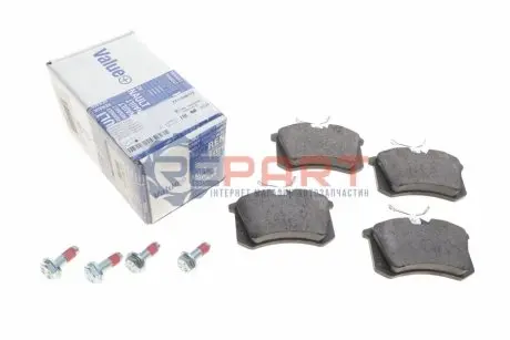 Колодки гальмівні (задні) Citroen C8/Peugeot 807 02- (78x51.3x16) RENAULT 7711946173 Купити в Україні