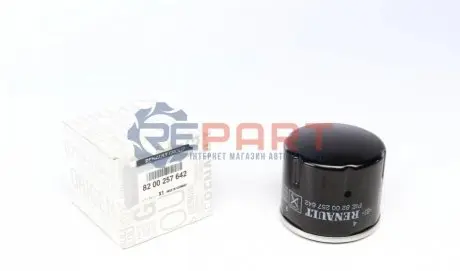 Фільтр оливний RENAULT 8200257642 Купити в Україні