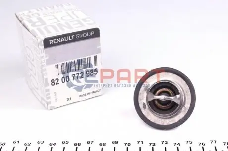 Термостат f4p, f4r, k7j, к7м, k4j, k4m 89c RENAULT 82 00 772 985 Купити в Україні
