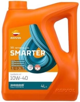 RP SMARTER SYNTHETIC 4T 10W-40 (5х4Л) Repsol RPP2064MGB