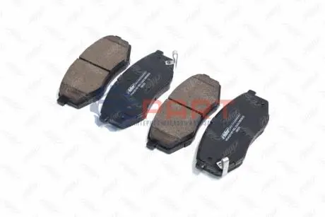 Фото Колодка тормозов. диск. HYUNDAI TUCSON IX20, IX35 FWD 10-передняя. RIDER (RD.3323.DB3553) изображение 1