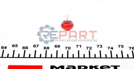 Автолампа BAX B8,4d 1,5 W прозрачная Ring R508TMRE