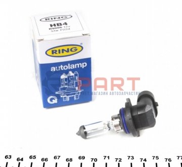 Автолампа HB4 12V 51W P22d Standard (1шт) Ring R9006