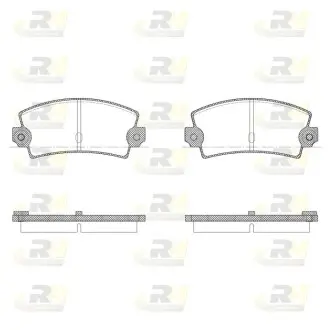 Фото Гальмівні колодки ROADHOUSE (2021.36) зображення 1