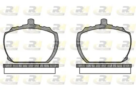 Фото Тормозные колодки дисковые ROADHOUSE (2058.10) изображение 1