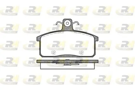 Фото Гальмівні колодки ROADHOUSE (212850) зображення 1