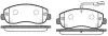 Колодки гальмівні (передні) Renault Master III/Opel Movano B/Nissan NV400 10- (+датчик) ROADHOUSE (21449.01) зображення 1