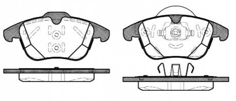 Гальмівні колодки ROADHOUSE 21482.00