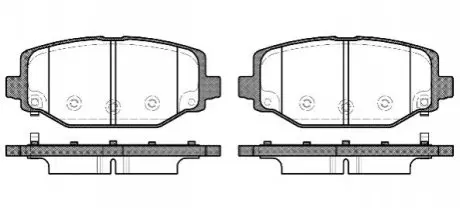 Фото 1 — Тормозные колодки дисковые ROADHOUSE (21483.04) Фото Тормозные колодки дисковые ROADHOUSE (21483.04) изображение 1
