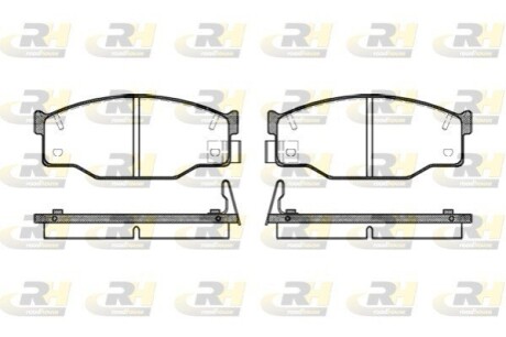Гальмівні колодки ROADHOUSE 2195.14