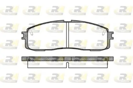 Фото Гальмівні колодки ROADHOUSE (2199.10) зображення 1