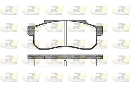Гальмівні колодки ROADHOUSE 2203.00