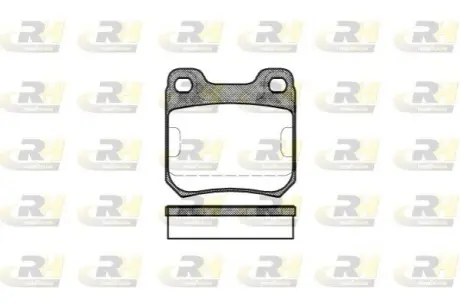 Тормозные колодки дисковые ROADHOUSE 2239.00