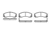 Колодки гальмівні (передні) Citroen C-Crosser 07-/Mitsubishi Outlander/Pajero 98-/Lancer/L400 94-03 ROADHOUSE (2354.02) зображення 1