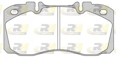 Тормозные колодки, дисковый тормоз.) ROADHOUSE 264000