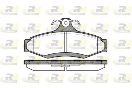 Фото Гальмівні колодки ROADHOUSE (2646.10) зображення 1