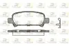 Колодки гальмівні (задні) Subaru Impreza/Outback/Forester 95-09 2729.02