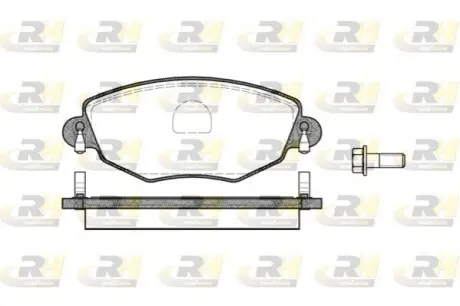 Колодки гальмівні (передні) Ford Mondeo III 00-07 ROADHOUSE 2776.00
