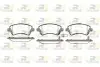 Колодки гальмівні (передні) Toyota Corolla 02-07 ROADHOUSE (2822.12) зображення 1